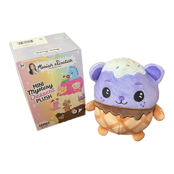 Moriah Elizabeth Mini Dessert Mystery Plush Series 2 Scoopsie Collectible Toy - Picture 1 of 6